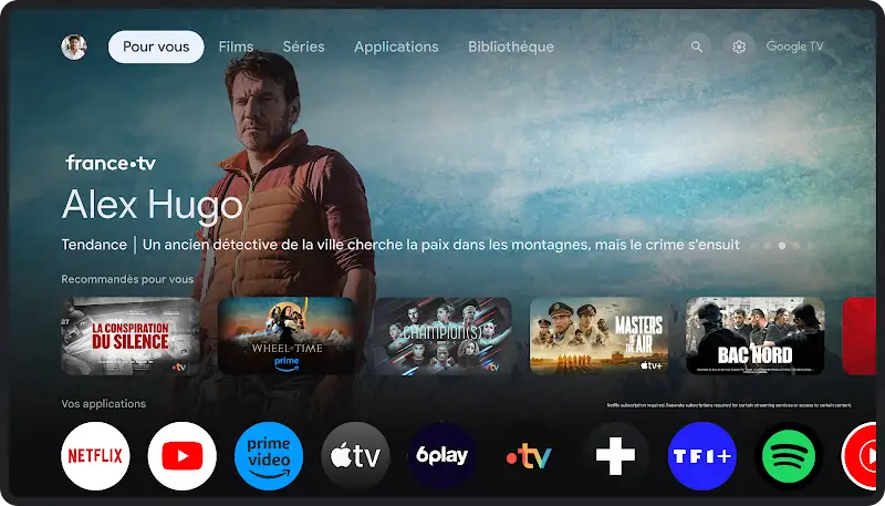 Google TV | Plate-forme de streaming pour smart TV tout-en-un